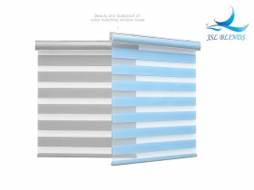 Best Approvisionnement d'usine, ventes chaudes, couverture décorative, double couche, stores zébrés Supplier