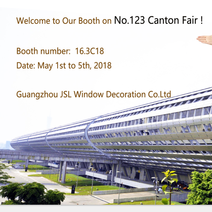 Invitation pour le Carton Fair 2018 de Lumiblinds Blinds
